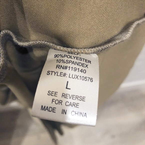 FAUX Suede Collarless Trench Coat - Picture 4 of 6